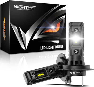 2024 Upgraded H7 LED Headlight Bulb, 300% Brighter, 1:1 Mini Size H7 LED, No Ada - image 1 of 4