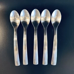 5 Gourmet Settings Stainless Flatware SOUP Spoons Spoon Set Lot Park Carry - Picture 1 of 3