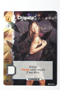 2000 WCW Nitro TCG Hardcore 1st Edition Chiquita Ultra Rare #6 - Picture 1 of 2