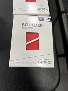 Ultimate Guard Solid Red Boulder 100+ Deck Case NEU Karten Aufbewahrungsbox ccg - Bild 1 von 6