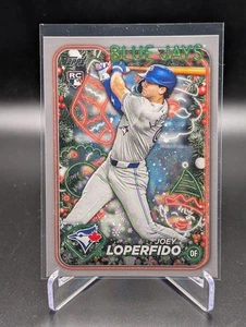 2024 Topps Holiday JOEY LOPERFIDO #H71 Rookie Silver Glitter RC - Bild 1 von 2