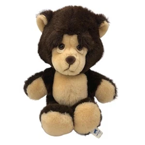 Peluche de oso negro vintage Animal Fair Carousel de Guy 15" con ojos caídos - Imagen 1 de 9