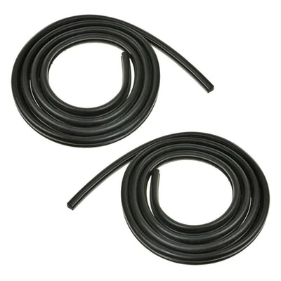 Rubber Door Weatherstrip Seals Pair Set Kit for Mercury Capri Ford Mustang - Image 1 of 3