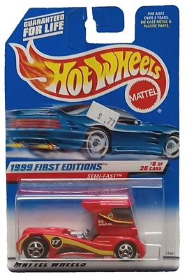 Hot Wheels Semi-Fast 1999 First Editions Collector 914 With Protector Case - Image 1 of 4
