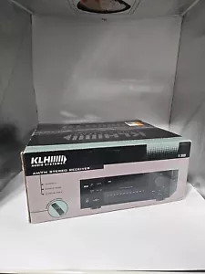 KLH R3000 Stereo Home Stereo Ricevitore Amplificatore Integrato Potenza Nuovo Sigillato - Foto 1 di 7