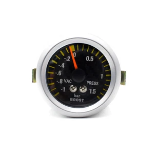2'' 52mm Pointer LED 0~1.5 Bar Turbo Boost Gauge Vacuum Pressure Car Meter - Picture 1 of 7