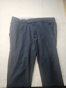 Peter Millar Crown Sport Pants Mens 33x32 Blue Stretch Golf Activewear Chino - Picture 1 of 12