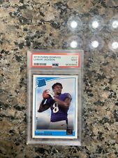 2018 Panini Donruss Lamar Jackson Rated Rookie RC #317 PSA 9 Ravens MINT