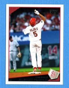 2009 Cardinals Topps #STL1 Albert Pujols - Picture 1 of 1