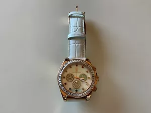 Capri Chrono Rossella 39mm art. Orologio donna bianco oro rosa 5598 Marzo - Foto 1 di 9