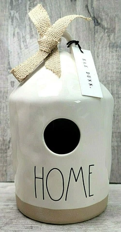 Rae Dunn "HOME" Round Birdhouse - Artisan Collection - By Magenta Cover