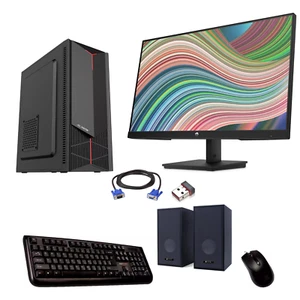 Pc Assemblato Computer Desktop i5 16Gb RAM SSD 512Gb Monitor 22" WiFi e Casse - Bild 1 von 11
