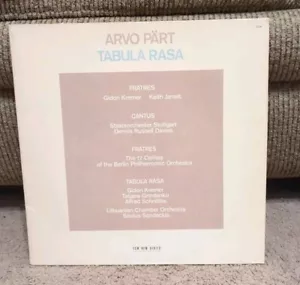 Arvo Pärt – Tabula Rasa (ECM New Series – ECM 1275) With Keith Jarrett - Picture 1 of 6