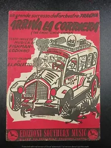 Spartito Musicale - Arriva La Corrierea - Orchestra Fragna - Fishman Godinho - Bild 1 von 2