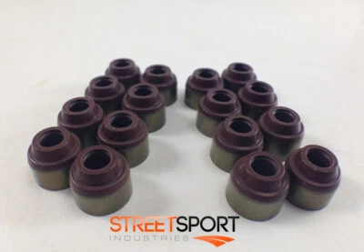 Kawasaki ZX1000 Ninja ZX-10R ZX 1000 "2004 - 2020" FKM Valve Seals - Set of 16 - Image 1 of 4