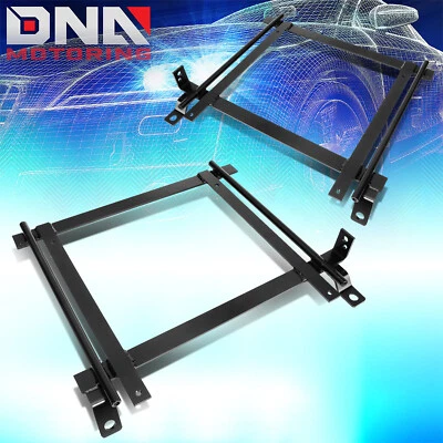 For 92-01 Civic Eg/Eh/Ej /Db Dc X2 Tensile Racing Seats Mounting Brackets Rail - Image 1 of 4
