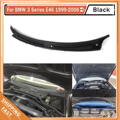 Windshield Wiper Cowl Grille Panel For BMW E46 325Ci 330Ci M3 1999-2006 2 Door - Image 1 of 4