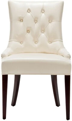 Safavieh Tufted Chair - Nickel Nail Heads, Reduced Price 2172703576 MCR4515B - Image 1 of 4