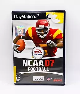 NCAA Football 07 PS2 PlayStation 2 COMPLETE CIB - Picture 1 of 2