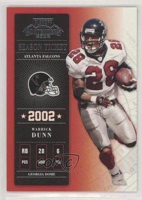 2002 Playoff Contenders Sample Silver Warrick Dunn #77 - Image 1 of 2
