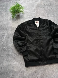 Huf x Thrasher Satin Souvenir Dragon Bomber Jacket Streetwear Y2K Casual - Bild 1 von 9