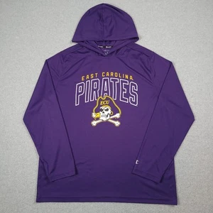 East Carolina Shirt Men XL Champion ECU Big Logo Spell Out Performance Stretch - Picture 1 of 7