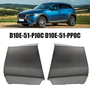 Car Fender Trim Set for Mazda CX3 Front Lower Molding RH+LH OEM D10E51PJ0C - Picture 1 of 12