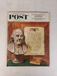 The Saturday Evening Post January 16, 1954; Chaplain Kapaun, Gold Rush, Patients - Picture 1 of 10