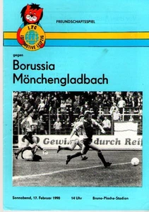 Lokomotive Liepzig Programm - Borussia Mönchengladbach - Bild 1 von 1