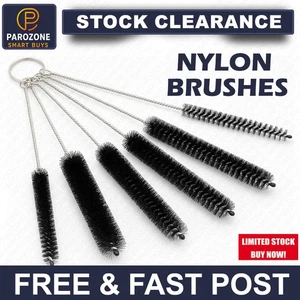 Juego de 12 piezas de cepillo de limpieza de nailon para tubos de tubo de botella limpiadores pequeños largos - Imagen 1 de 8