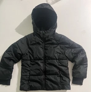 SWISS TECH Unisex Kids Black Fleece Line Puffer Jacket Coat Youth Medium (7-8) - Picture 1 of 5