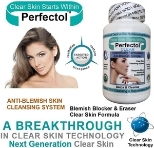 Clear Skin Support Spots Blemishes Cleanser Detox Healthy Skin Liver Cleanse - Picture 1 of 21
