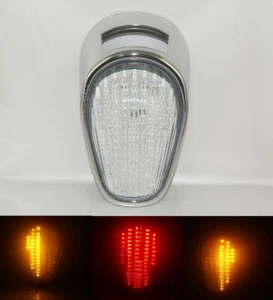 Tail Turn Signals Light Clear Fit 2004-2010 05 07 08 09 KAWASAKI Vulcan VN 2000 - Picture 1 of 5