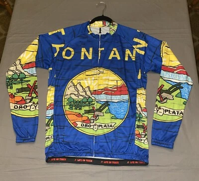 Life On Track zip front Cycling Jacket size 3XL - Image 1 of 4