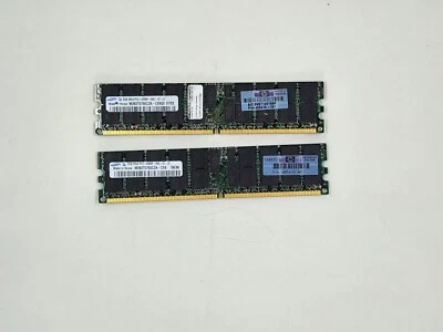 DDR2 RAM 6GB 2 x 2GB Samsung M393T5750CZA-CE6 240-Pin PC2-5300P + 2GB assorted - Image 1 of 4