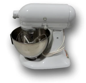 Kitchen Aid KSM90 Ultra Power Stand Mixer Velocità Bianco + Attacchi - Foto 1 di 9