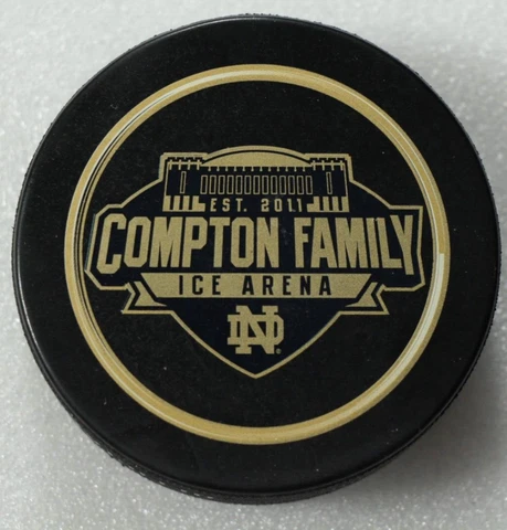 University of Notre Dame Fighting Irish Compton Family Arena Hockey Puck Cover
