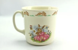 Vintage Bunnykins Boy Girl Rabbit Royal Doulton Child Bone China Cup Mug - Picture 1 of 4