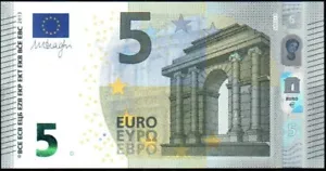 E.U ITALY 5 EURO DRAGHI UNC 2013 - Picture 1 of 2