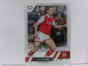 2022-23 Topps Chrome UEFA Women's Champions League Katie McCabe #33 Rookie RC - Picture 1 of 2