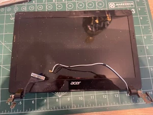 Acer Aspire one 725 blau komplette Bildschirm Panel Einheit mit Scharnieren & Kabeln - Bild 1 von 2