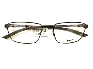 Occhiali da vista Nike 8140 001 54-17-140 neri con custodia - Foto 1 di 4