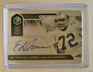 2020 Elements Ed "Too Tall" Jones Dallas Cowboys Auto 60/99 #SS-EJ - Bild 1 von 2