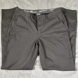 Neu Eddie Bauer Damen Hose 8 Tall After Dark Gray Legend Wash Straight - Bild 1 von 8