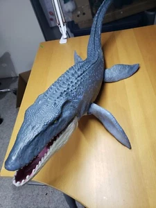 Jurassic World Park Real Feel Mosasaurus 28” Sea Dinosaur Toy Large - Picture 1 of 9