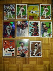🔥 BALTIMORE ORIOLES card lot, auto, numbered, rookies ++TEAM LOT B Jahmai Jones