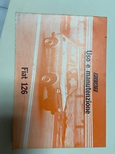USO E MANUTENZIONE Fiat 126 - Foto 1 di 2