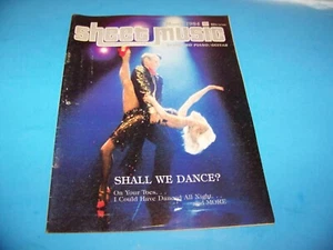 Sheet Music Magazine  "Shall We Dance"   Vintage 1984 - Picture 1 of 4