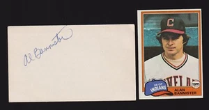 Alan Bannister ( Debut 1974 ) PHI WHX CLEV SIGNED AUTOGRAPH AUTO 3x5 INDEX COA - Picture 1 of 1