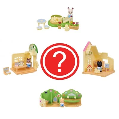 EPOCH'S TARLIN INTERNATIONAL Calico Critters Blind Bag Capsule Baby Kindergarten Mini Diorama Room Figure